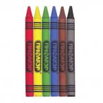 Восковые карандаши ПИФАГОР "СОЛНЫШКО", НАБОР 6 цв., 227278