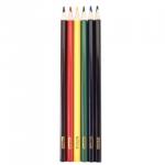 Карандаши цветные  ПИФАГОР  6 цв., классические, заточенные, картонная упаковка, 180295