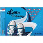 Альбом д/рис. А4 48л., спираль, обложка картон, HATBER, 205х290мм, Вихрь эмоций(4 в спайке), 48А4Всп