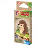 Восковые мелки ЛУЧ Zoo,  6 цв, шестигранные, картонная упаковка с европодвесом, 12 с864-08