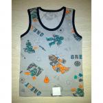 Борцовка кулир Роботы цв. серый р.30,  32