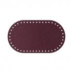 Дно для сумки 12 х 21 см. Вишня