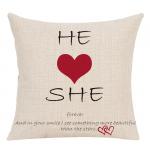 *Декоративный чехол на подушку