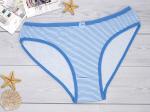 6989-7 трусы женские, голубые