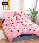 КПБ ALANNA Двухцветный на резинке по кругу ALADR050