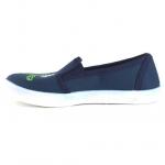 Д220 Кеды женские джинс Ромашки