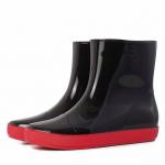 Alida 6-132-D04 ПС24 полусапожки женские, черн/кр