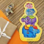 Вкладыши "Цирковые слоны"