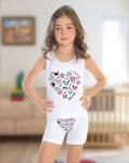 Комплект (Майка,боксеры) для девочки 8601