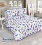 Комплект постельного белья Поплин / Васильки