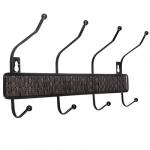 VETTA Вешалка настенная Плетенка,  металл,  4 крючка,  33х16х5 см