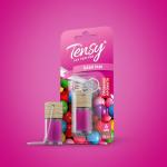 Ароматизатор в авто. Бутылочка в блистере с пробником, бабл гам