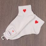 012/3 Носки 36-41 белые короткие