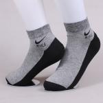 012/1 Носки женские NK 36-41 серый-черный короткий