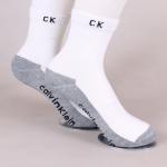 012/2 Носки женские CK бело-серые высокие