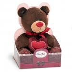 !Мягкая игрушка ORANGE TOYS C003/20 Мишка Choco с сердцем 20 см
