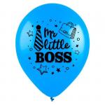 Набор воздушных шаров Т 12 шар пастель 2 ст. рис. Mr little boss 5 шт. #70182