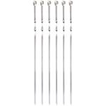 Набор шампуров 6 шт, длина 60 см, ширина 10 мм