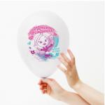 Набор воздушных шаров Т 8122079 12 шар пастель 3 цв. рис. С ДР Сказочный патруль акварель ассорти 5 шт. #70145