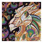 Алмазная мозаика ORIGAMI 03216 Огненный Лев