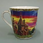 Кружка 280 мл. Суздаль-4 в 1 (ребр.) (кор. 48 шт.)