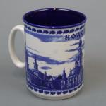 Кружка 280 мл. Гжель Вологда (кор. 36 шт.)