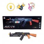 Автомат игрушечный с подсветкой и музыкальными эффектами