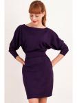 00285 Платье летучая мышь фиолетовое