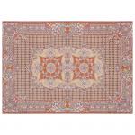 Покрывало гобелен Рабица (акант) красный