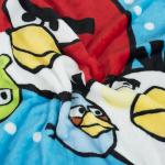 Плед детский велсофт Angry Birds
