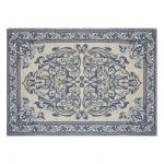 Покрывало гобелен Канделябры синий