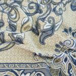 Покрывало гобелен Канделябры синий