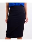 00223 Юбка-карандаш черная