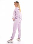 *Костюм женский футер 3-х нитка петля пенье "Севара" лила