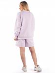*Костюм женский футер 3-х нитка петля пенье "Марси" лила
