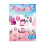 Бумага для акварели в папке ErichKrause® Малиновый замок, А4, 10 листов