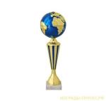 Наградной спортивный кубок "Глобус", 28 см