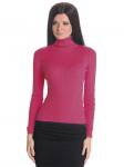 1451-12 водолазка женская, малиновая