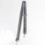 Плечевой ремень (стропа)  ADEL-239/регулируемый,  макс длина 120см,  полоски черн/бел 235588