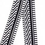 Плечевой ремень (стропа)  ADEL-239/регулируемый,  макс длина 120см,  полоски черн/бел 235588