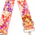 Плечевой ремень (стропа)  ADEL-239/регулируемый,  макс длина 120см,  треугольник оранжевый 236262