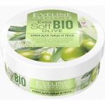 EVELINE Интенсивно регенерирующий крем для лица и тела серии Extra Soft Bio, 200мл