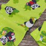 Набор вафельных полотенец 3 шт 375 Панда цвет