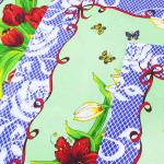 Набор вафельных полотенец 3 шт 549/4 Март цвет сирень