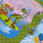 Набор вафельных полотенец 3 шт 45/60 см 35010 вид 1 День защитника отечества