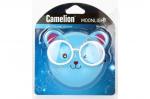 Ночник св/д Camelion NL-242 0.5W 80х75x80 Медведи очкарики, 220V пластик/выкл.
