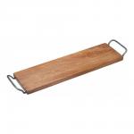 Доска сервировочная Industrial Kitchen с металлическими ручками 45x13x1.9 см.