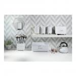 Емкость для хранения KitchenCraft Lovello 11x11х19см., белая