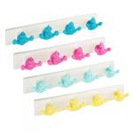 BEROSSI Вешалка Circus,  пластик,  50х8 см,  4 цвета