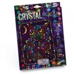 Алмазная мозаика  Crystal Mosaic. Сова , европодвес, CRM-01-06